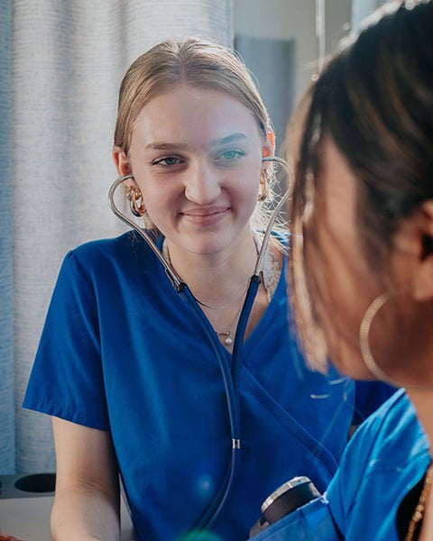 Portland Public Schools healthcare student