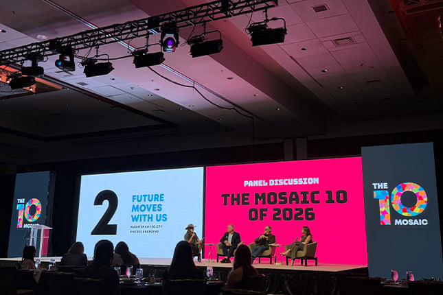 The honor was revealed on the mainstage at ADMERICA, the AAF's annual national conference, in Austin, Texas.