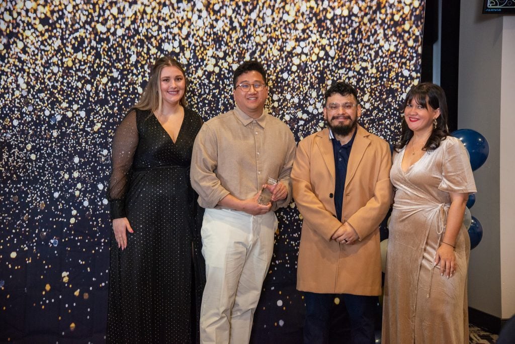 Rhodes Branding team at AAF awards gala
